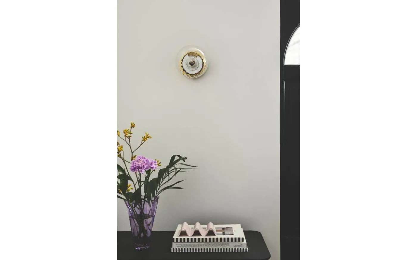 Chisell Vägglampa Mässing