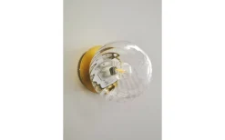 Chisell Vägglampa Mässing