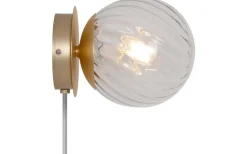 Chisell Vägglampa Mässing