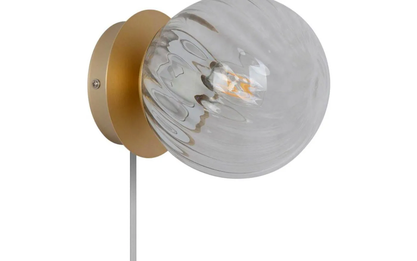 Chisell Vägglampa Mässing