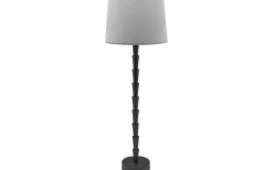 Chloe Lampfot 61cm Matt Svart