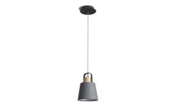Choupette Fönsterlampa 15cm Grå/Textil/Trä