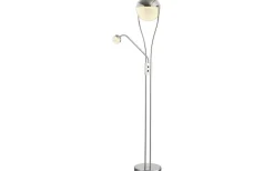 Chris Golvlampa LED uplight krom