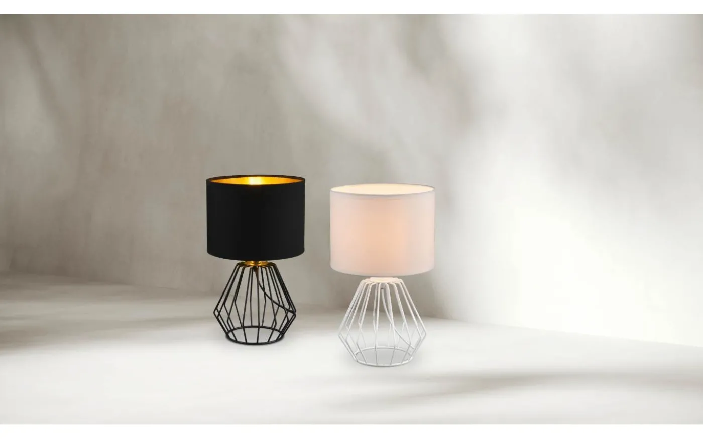 Chuck Bordslampa E14 svart/guld