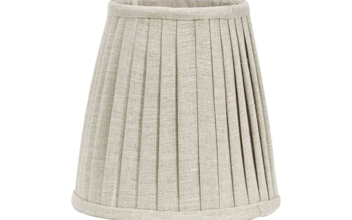 Cia Toppringskärm Ø20cm Plissé Natur