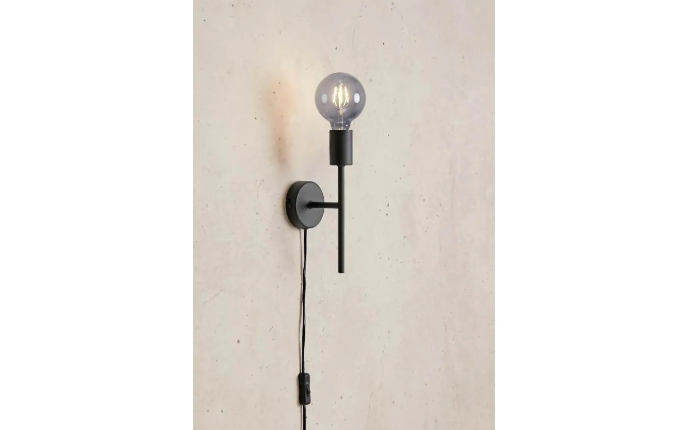 Cielo Vägglampa Svart