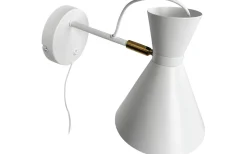 Cindy Vägglampa Matt Vit