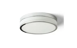 Cira Plafond 35cm Krom/Opal 24W LED 3000K IP44