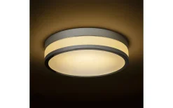 Cira Plafond 35cm Krom/Opal 24W LED 3000K IP44