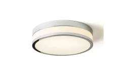 Cira Plafond 35cm Krom/Opal 24W LED 3000K IP44
