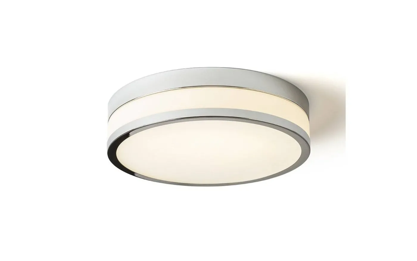 Cira Plafond 35cm Krom/Opal 24W LED 3000K IP44