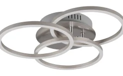 Circle Plafond LED i borstat stål