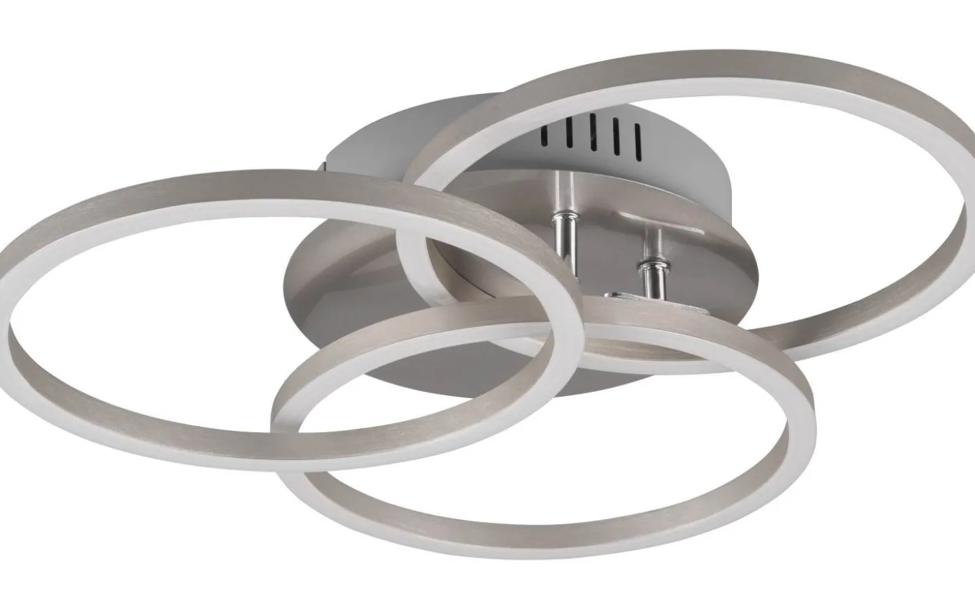 Circle Plafond LED i borstat stål