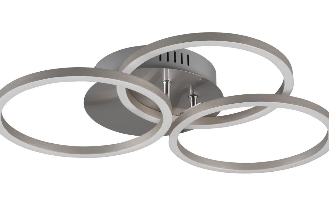 Circle Plafond LED i borstat stål