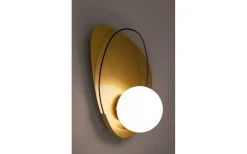 Circly Vägglampa 32cm Guld