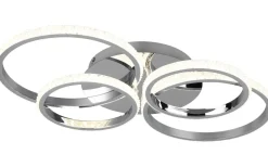 Cires Plafond LED krom/kristalleffekt 4000K