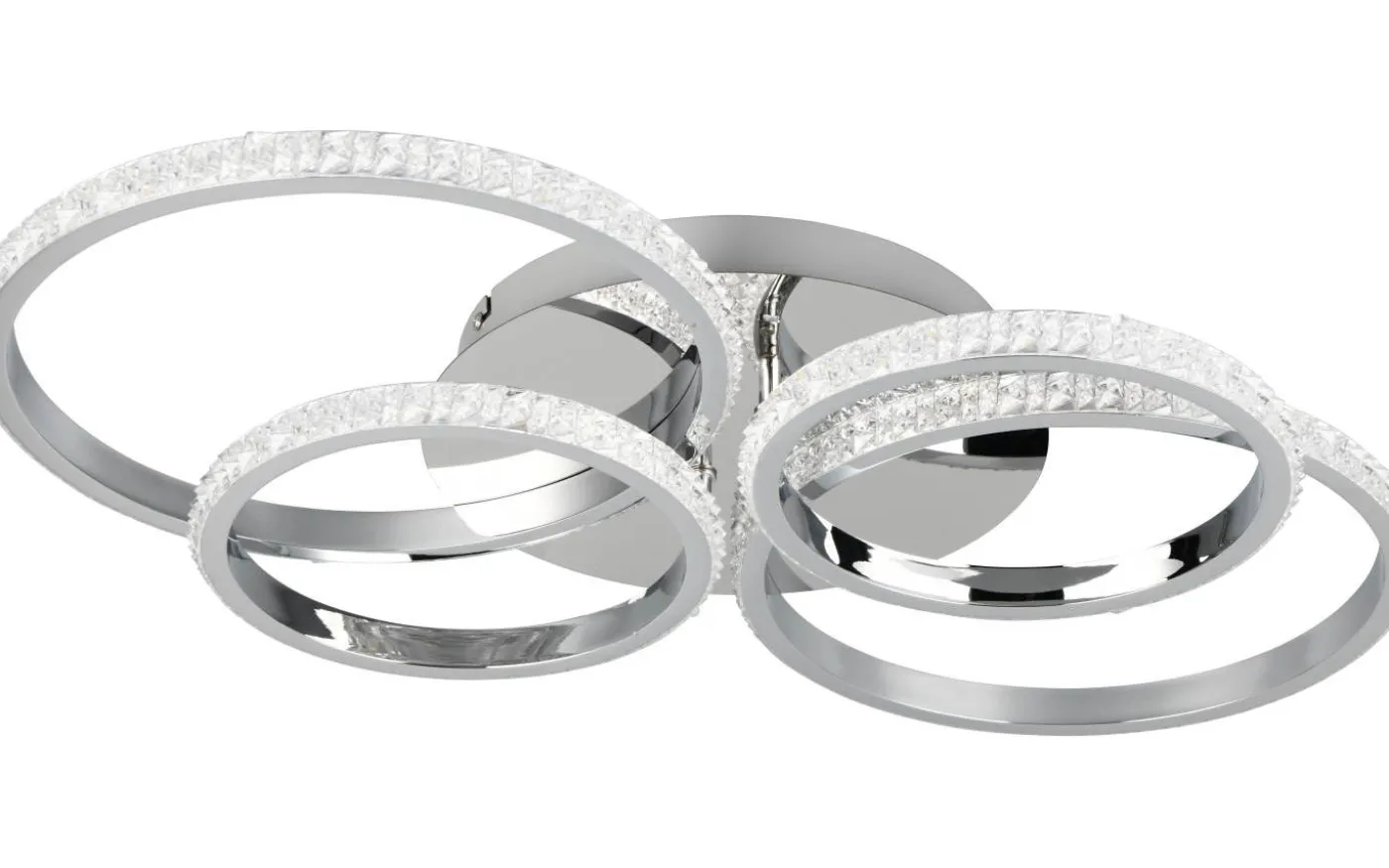 Cires Plafond LED krom/kristalleffekt 4000K
