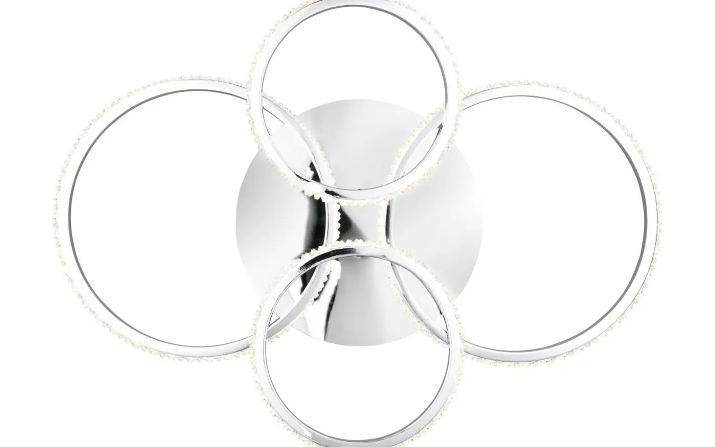 Cires Plafond LED krom/kristalleffekt 4000K