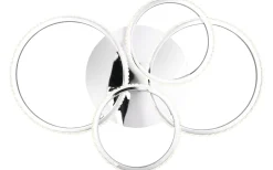 Cires Plafond LED krom/kristalleffekt 4000K
