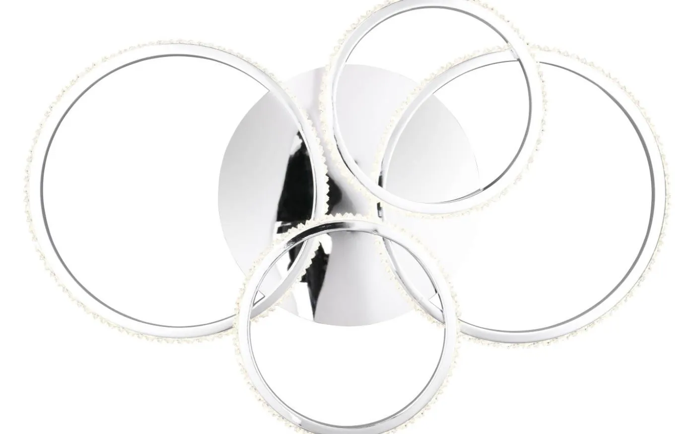 Cires Plafond LED krom/kristalleffekt 4000K