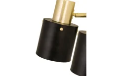 Clark Vägglampa 2L 36cm Svart/Borstad Mässing