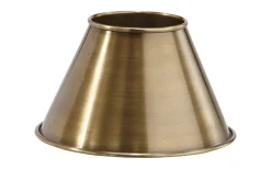 Classic Metallskärm Ø22cm Antikmässing