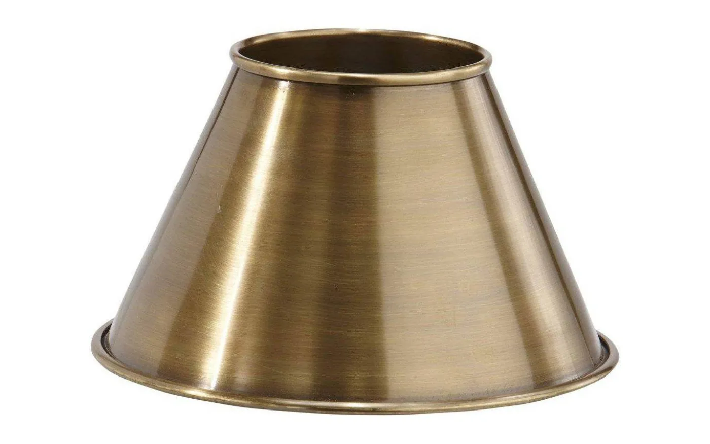 Classic Metallskärm Ø22cm Antikmässing