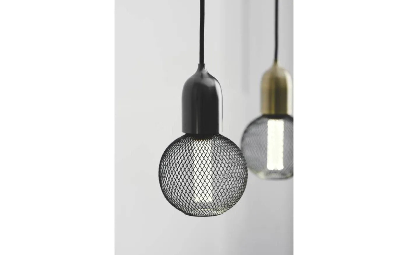 Classic Pendel Med E27-Sockel Gun Black