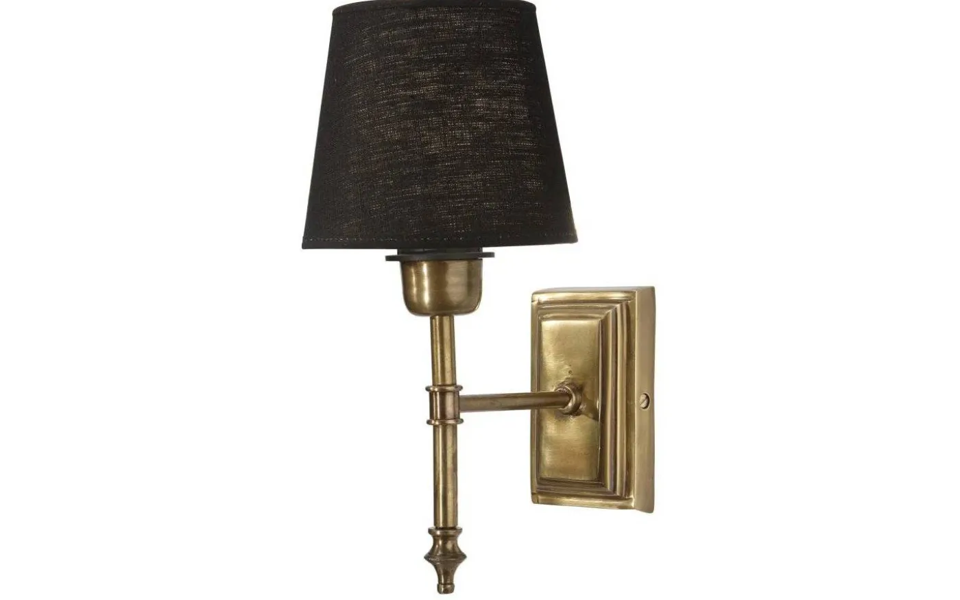 Classic Vägglampa 20cm Antikmässing