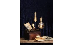 Classical Sladdställ Mässing E27 3,5m Textilkabel