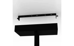 Clavellina Plafond 89cm LED 3000K 27W Svart