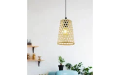 Claverdon Fönsterlampa 18cm Svart/Natur