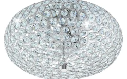 Clemente Kristallplafond 35cm Krom