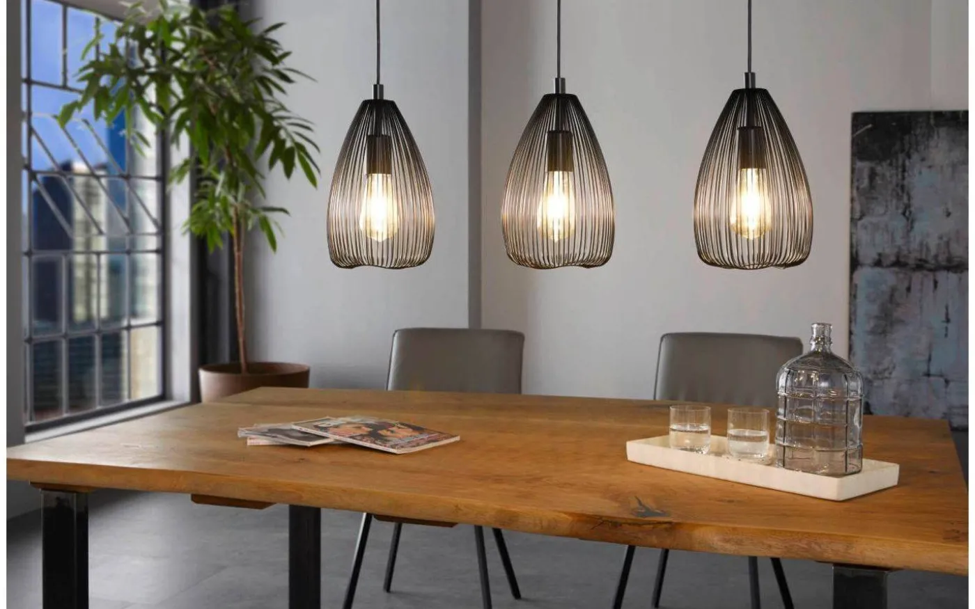 Clevedon Taklampa 78cm 3L Svart