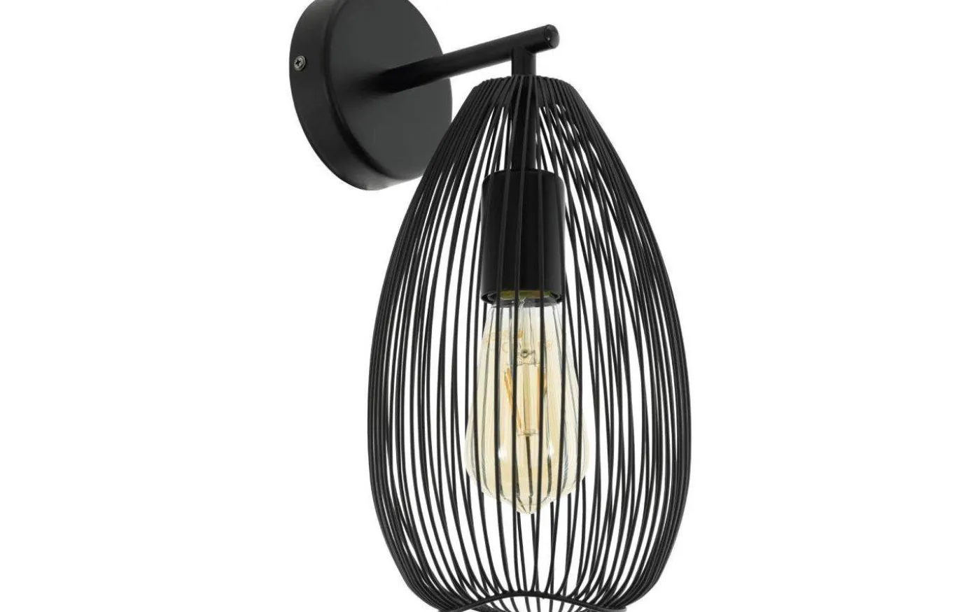 Clevedon Vägglampa Svart