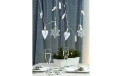 Clippy Batteridriven Ljusslinga Klädnypor LED