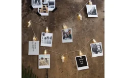 Clippy Batteridriven Ljusslinga Klädnypor LED