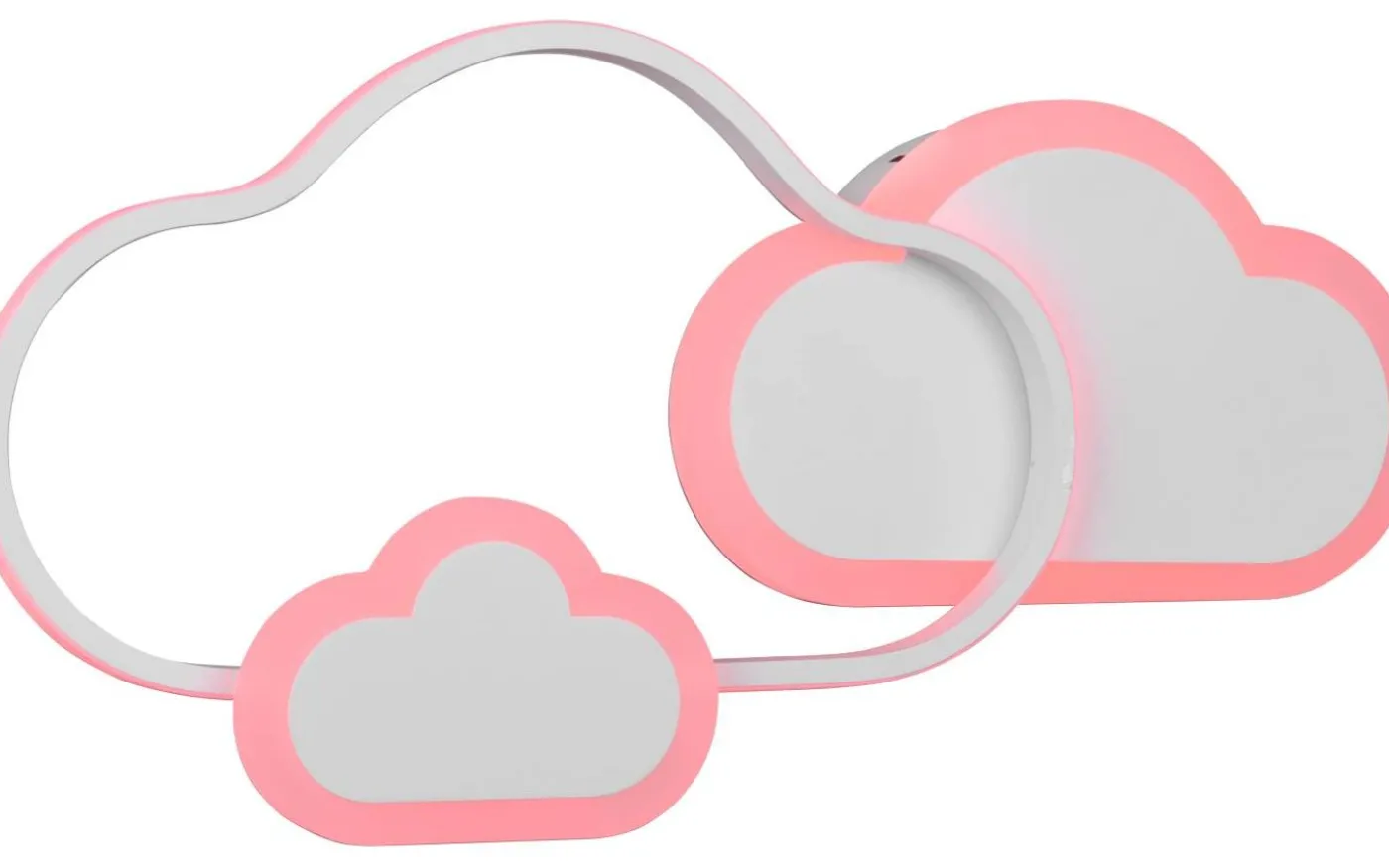 Cloudy Plafond LED mattvit RGBW