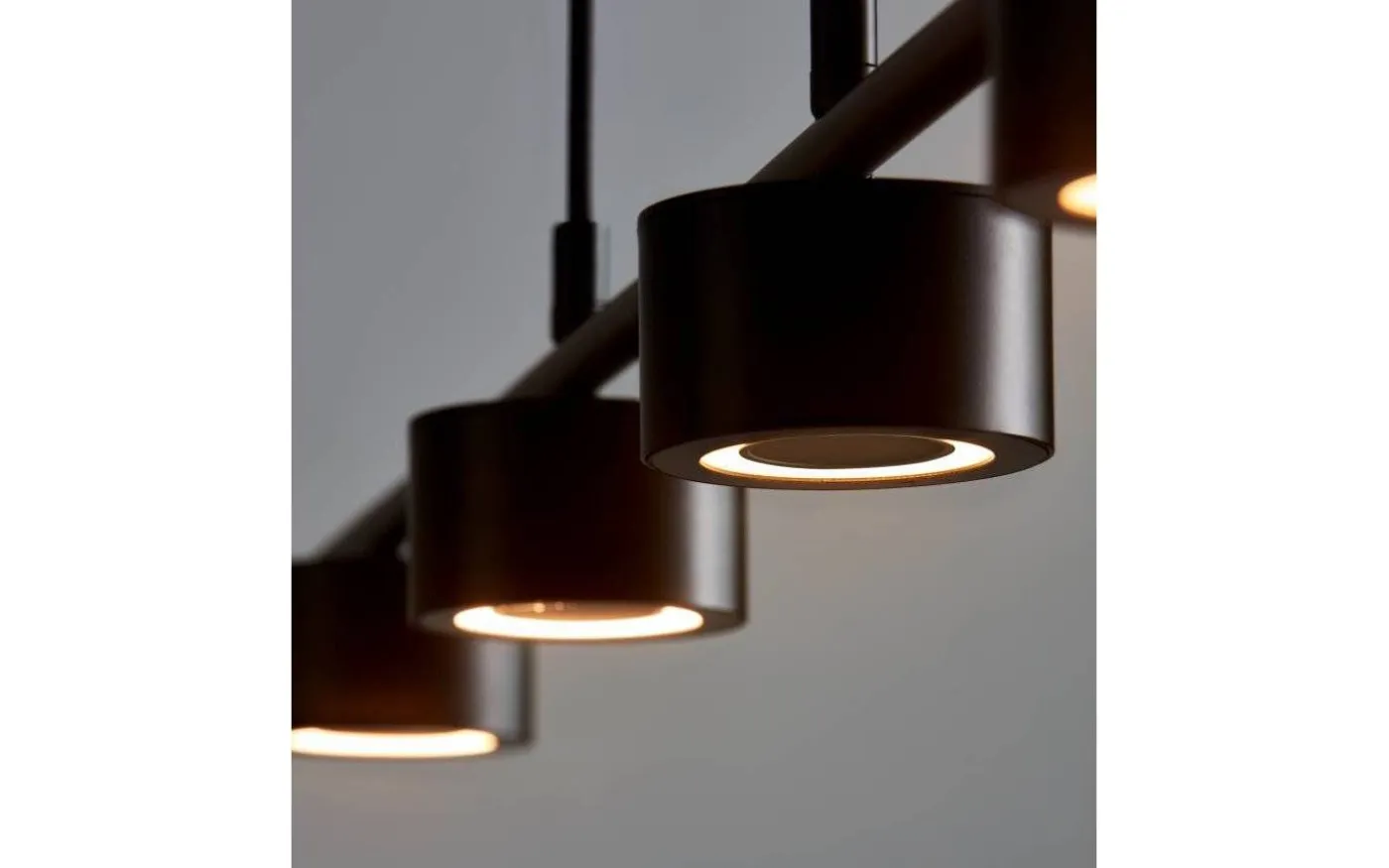 Clyde Taklampa 115cm 3-steg DIM Svart