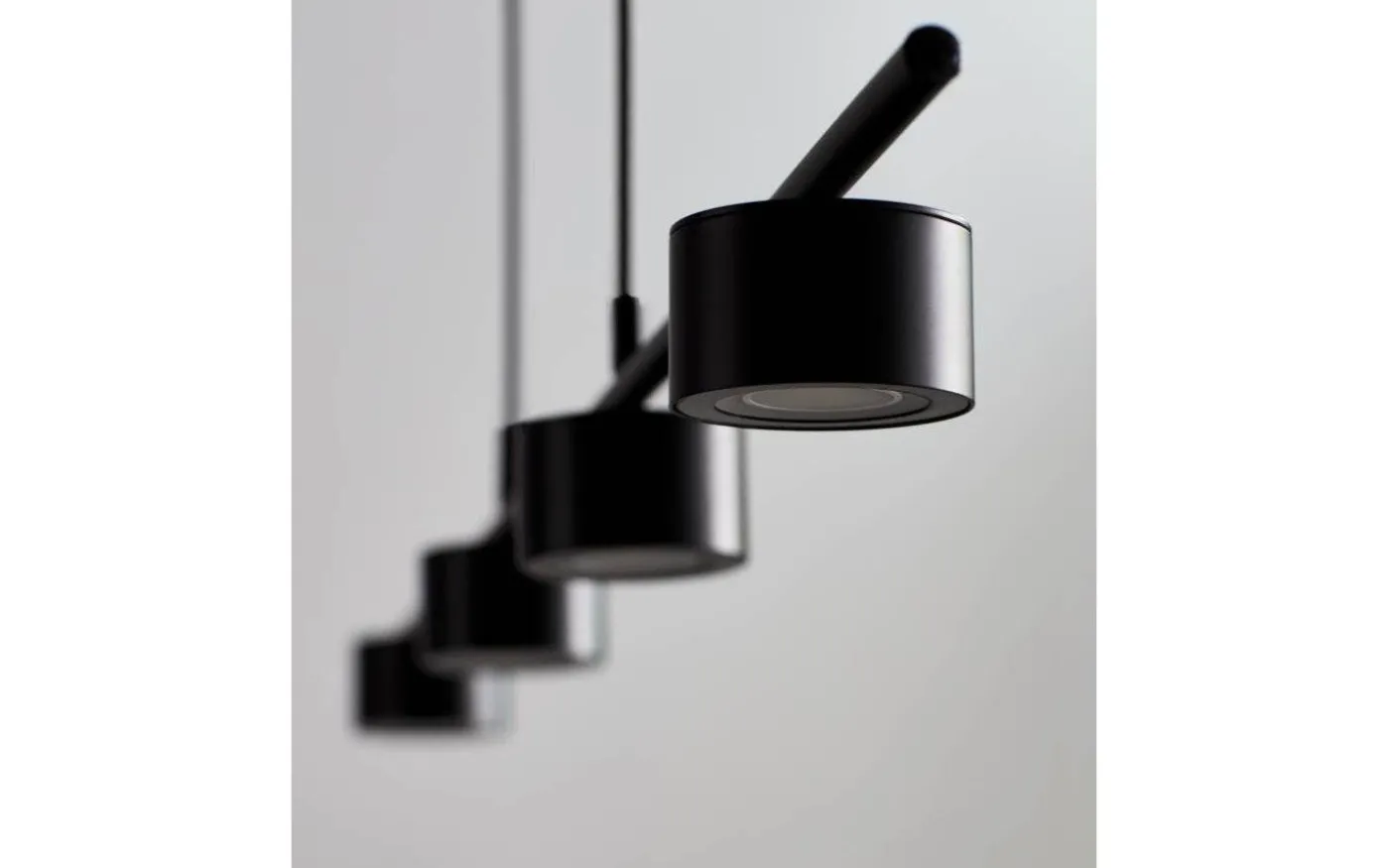 Clyde Taklampa 115cm 3-steg DIM Svart