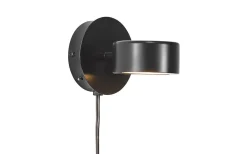 Clyde Vägglampa 3-steg DIM Svart