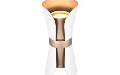 Coat Vägglampa 2xGU10 matt vit/kaffebrun