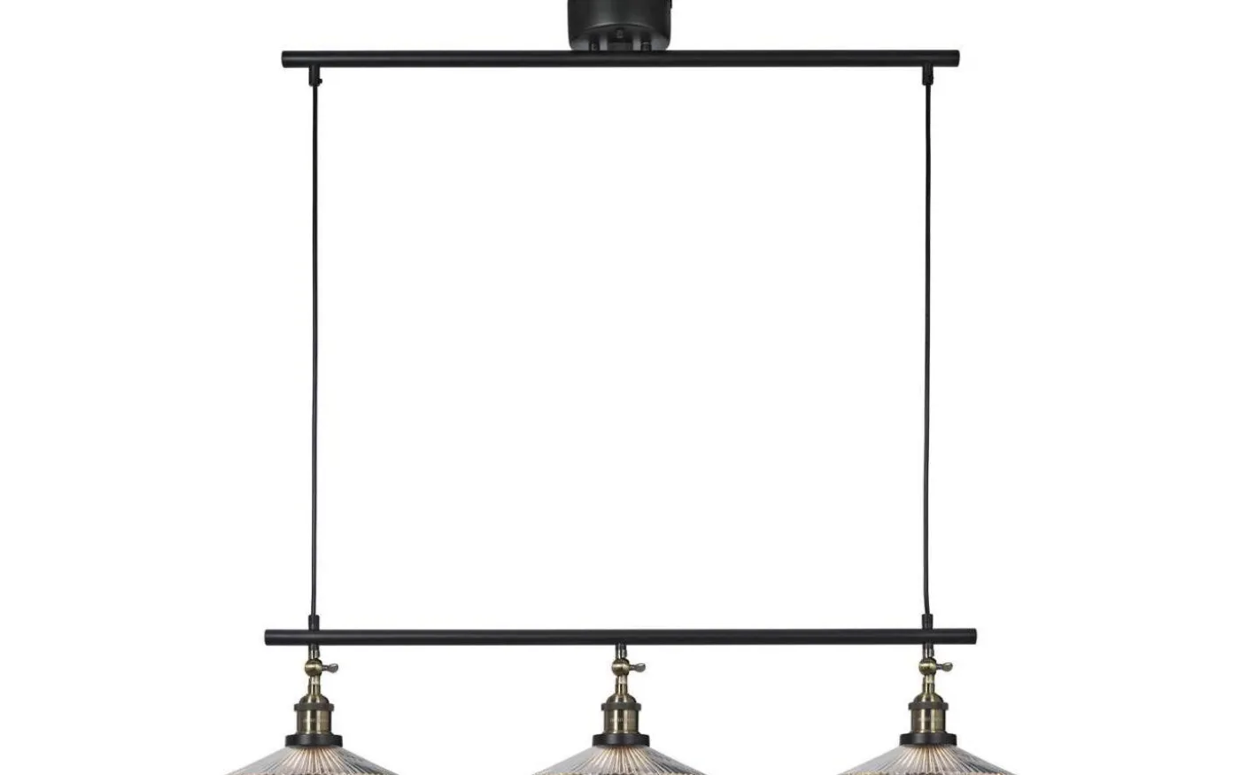 Cobble Taklampa 21,5cm Antik/Svart