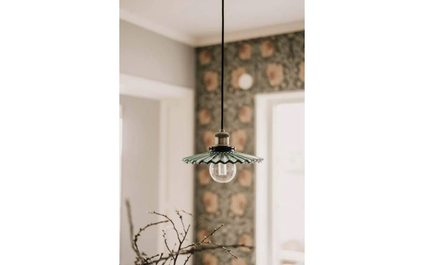 Cobbler Fönsterlampa 25cm Grön