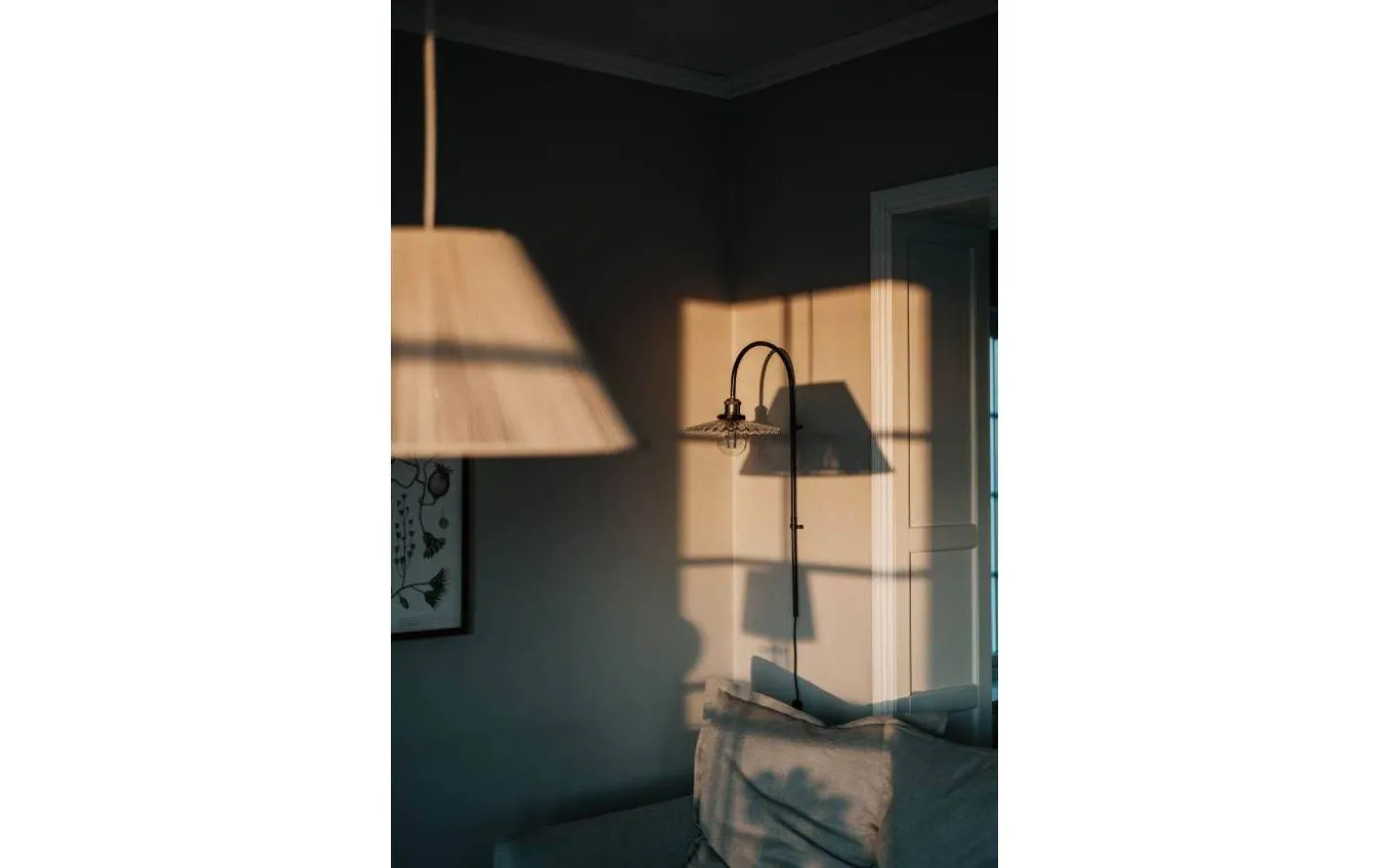 Cobbler Vägglampa 75cm Klar