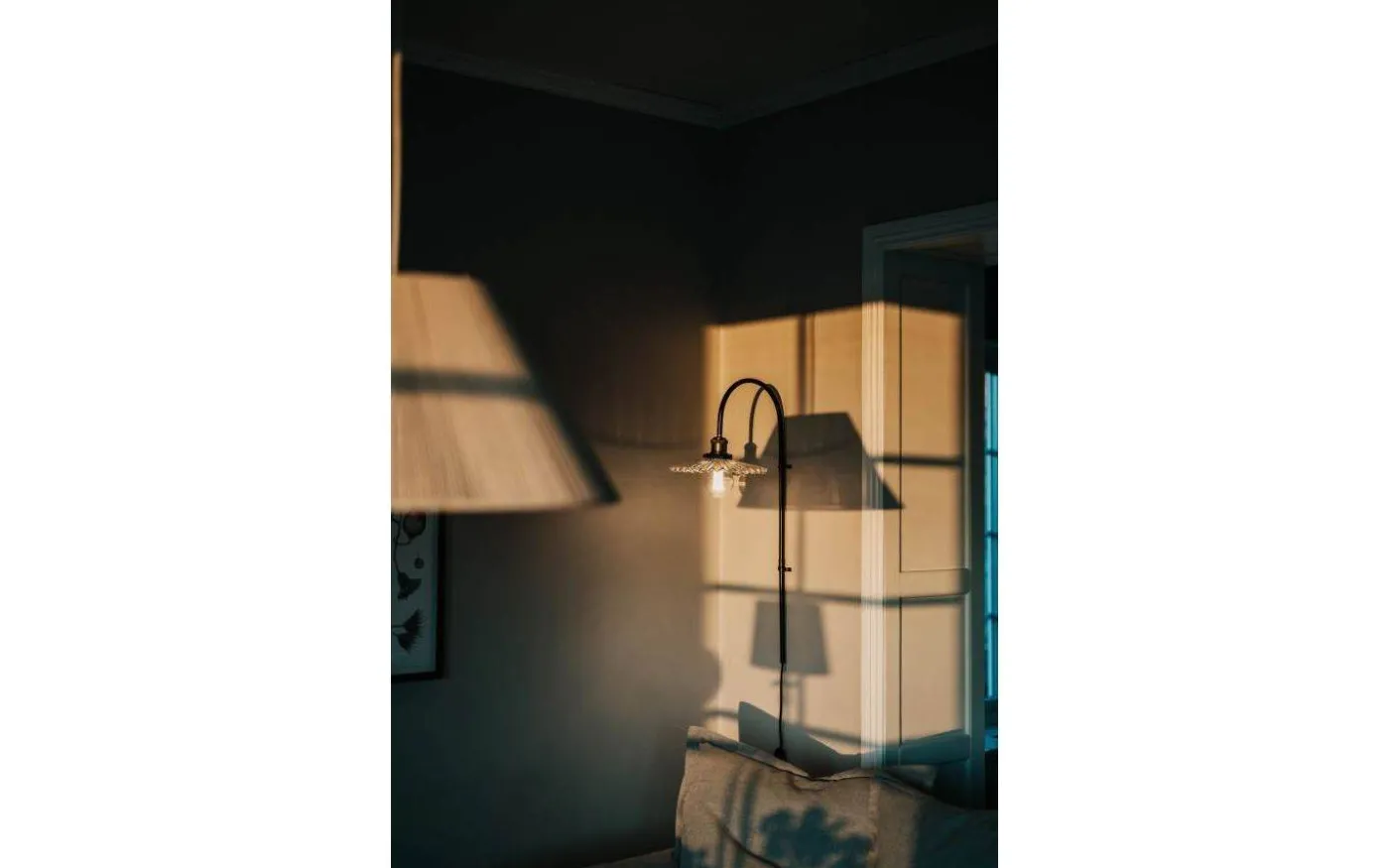 Cobbler Vägglampa 75cm Klar