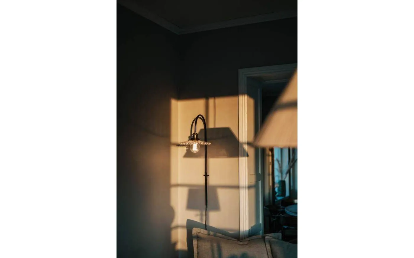 Cobbler Vägglampa 75cm Klar