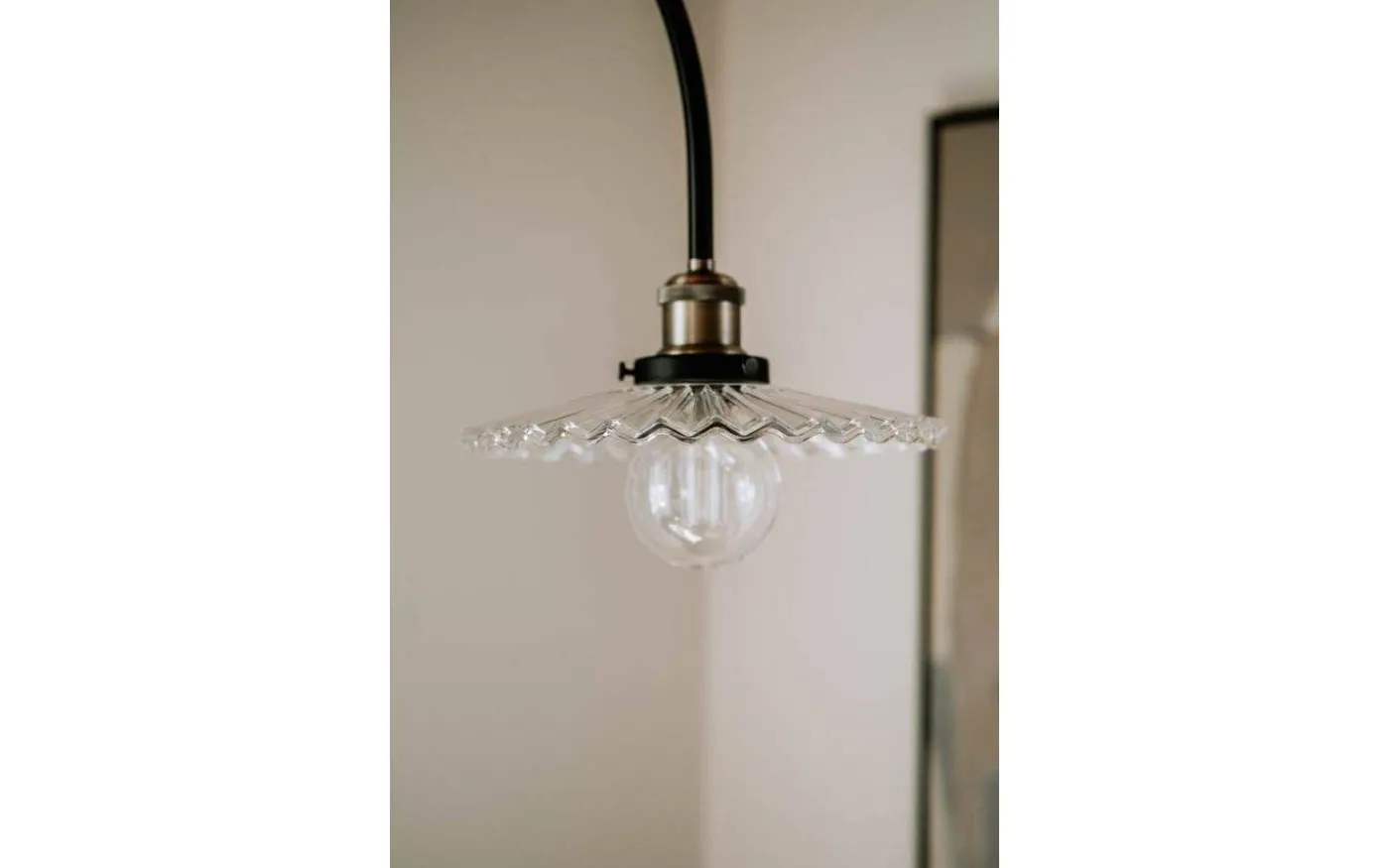 Cobbler Vägglampa 150cm Klar