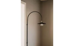 Cobbler Vägglampa 150cm Rök