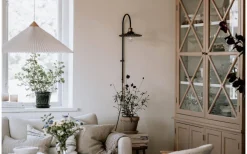 Cobbler Vägglampa 75cm Rök